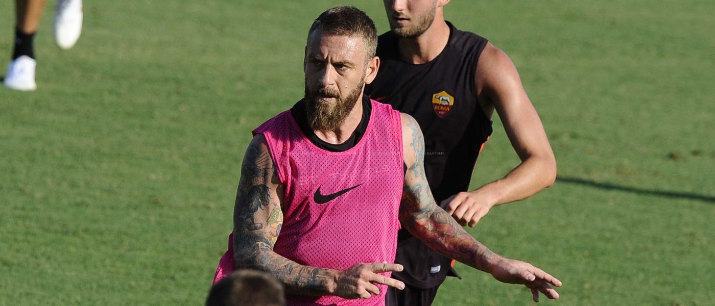 DE ROSSI CRISTANTE la Roma al Tre Fontane