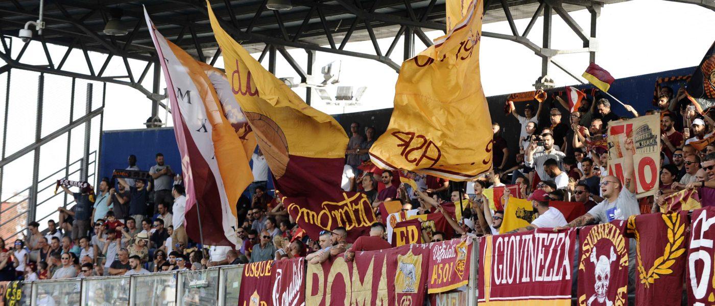 IL TIFO ROMANISTA a LATINA