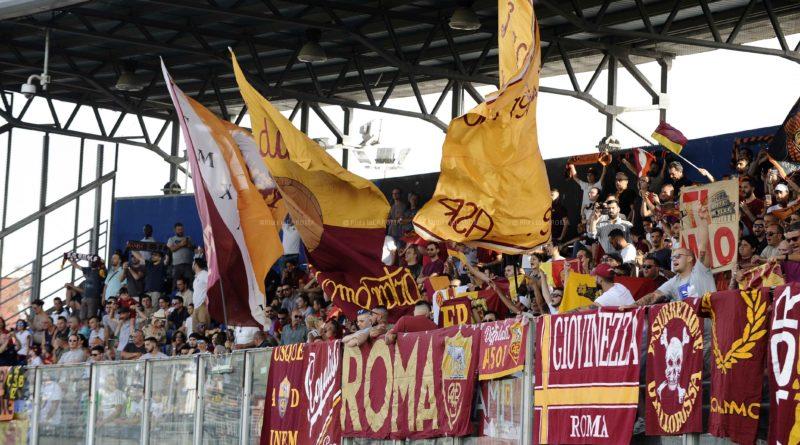 IL TIFO ROMANISTA a LATINA