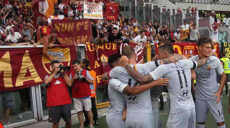 DZEKO DOPO GOL 3a TORINO ROMA 0 a 1