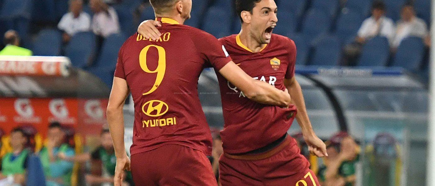 PASTORE DOPO GOL ROMA ATALANTA 3 A 3