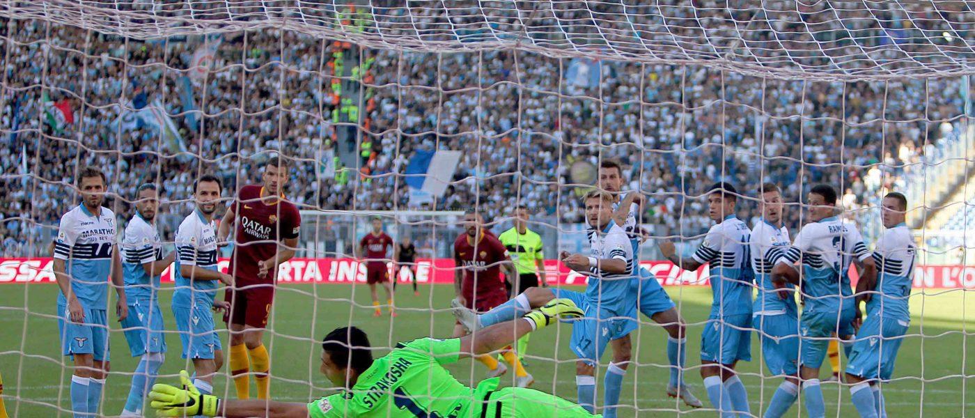 KOLAROV gol ROMA LAZIO 3 a 1