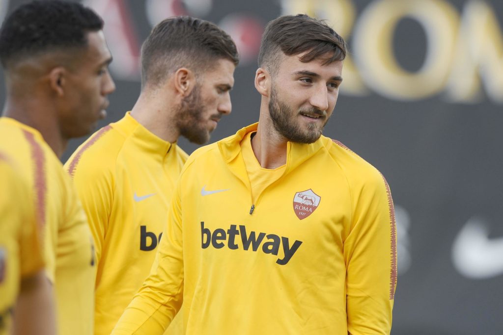 CRISTANTE SANTON allenamento Champions