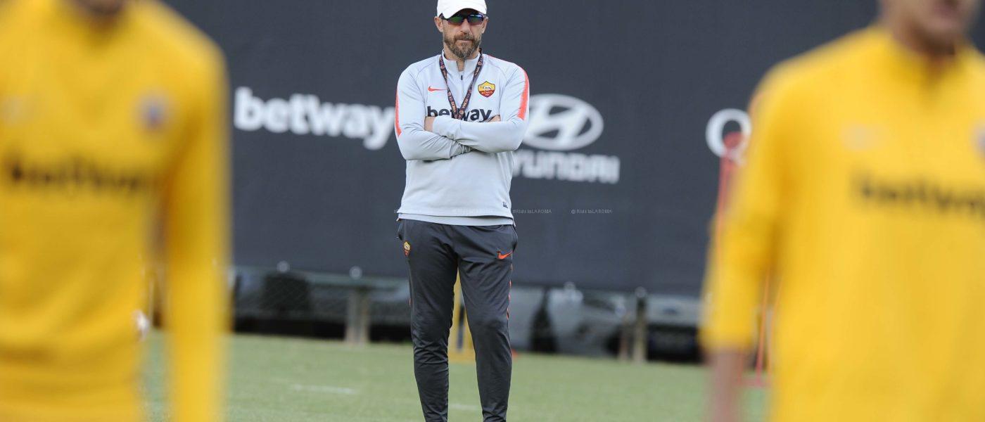 DI FRANCESCO 2 allenamento Champions