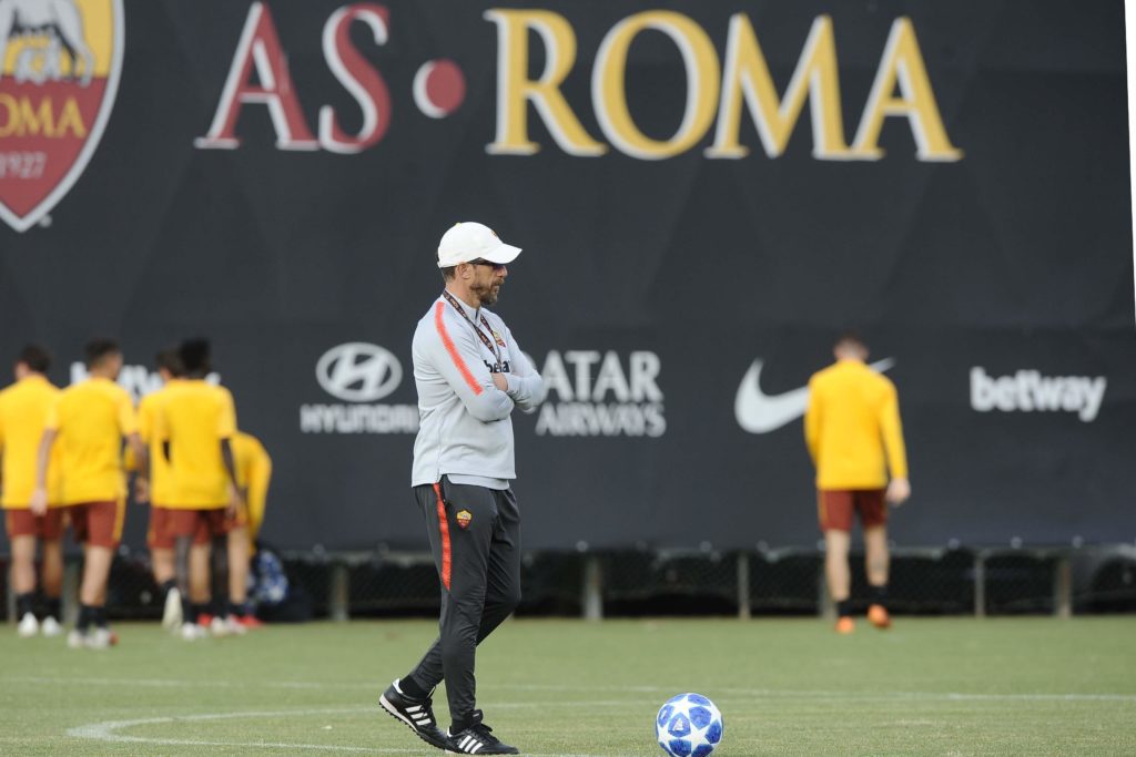 DI FRANCESCO1 allenamento Champions