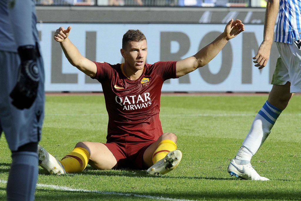 DZEKO 1 ROMA SPAL 0 a 2