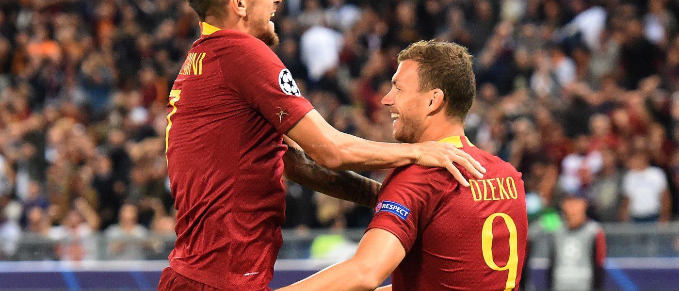 DZEKO DOPO PRIMO GOL GOL ROMA VICTORIA