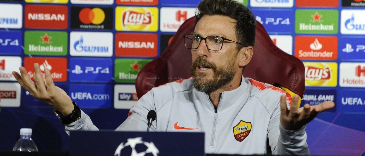 Di Francesco 1 conferenza di champions