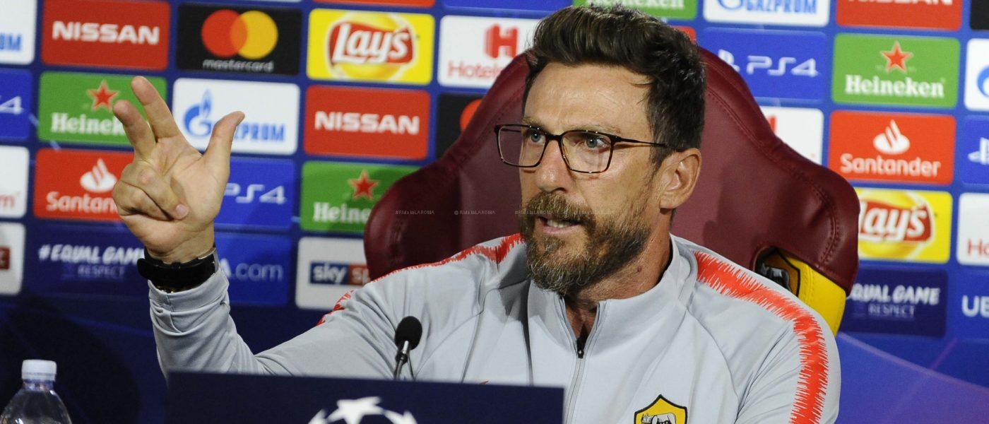 Di Francesco 2 conferenza di champions