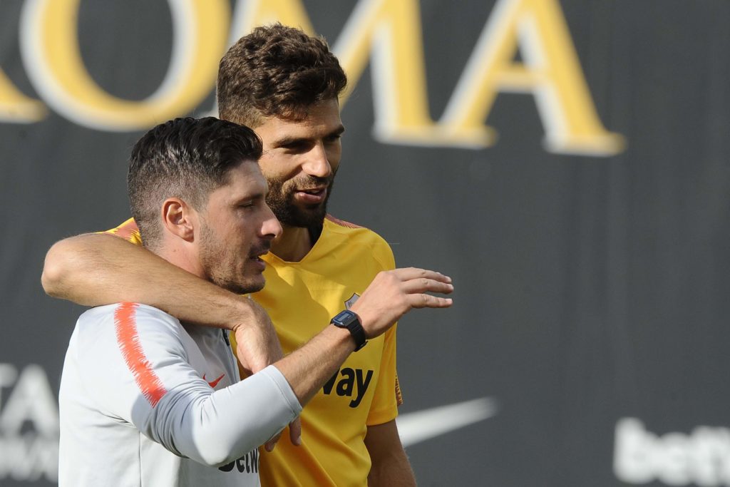 FAZIO 1 allenamento Champions