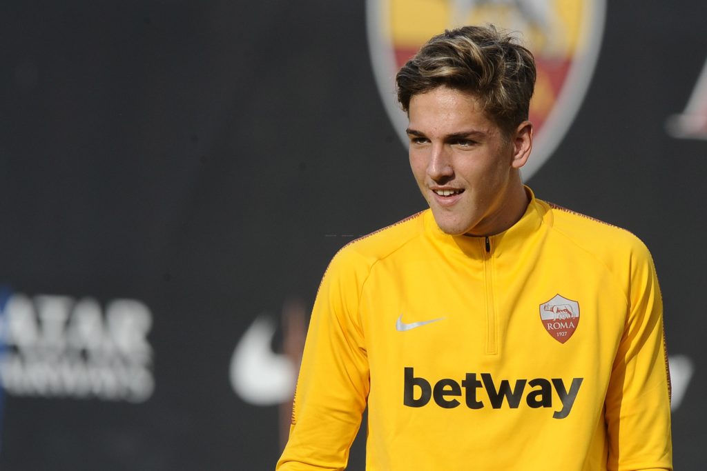 ZANIOLO 1 allenamento Champions