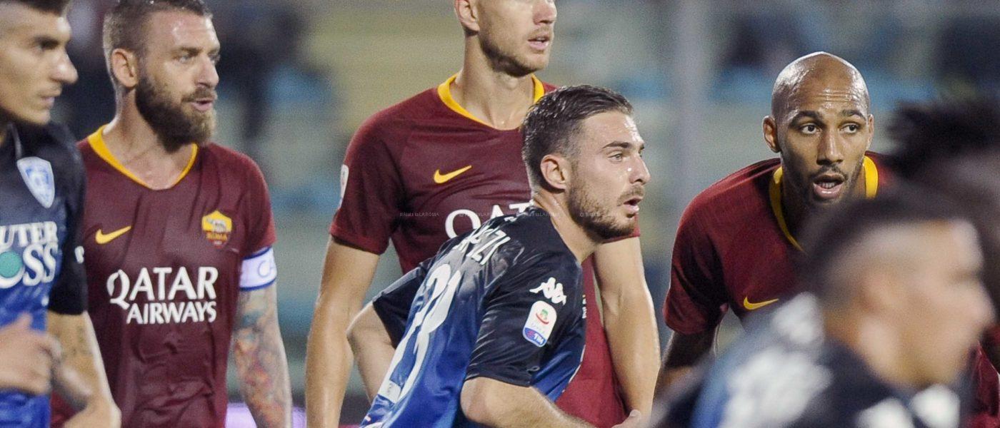 DE ROSSI DZEKO NZONZI EMPOLI ROMA 0 a 2