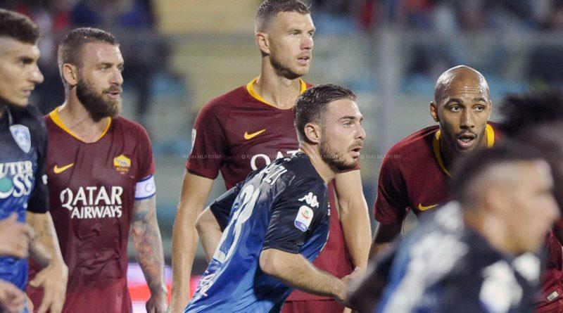 DE ROSSI DZEKO NZONZI EMPOLI ROMA 0 a 2