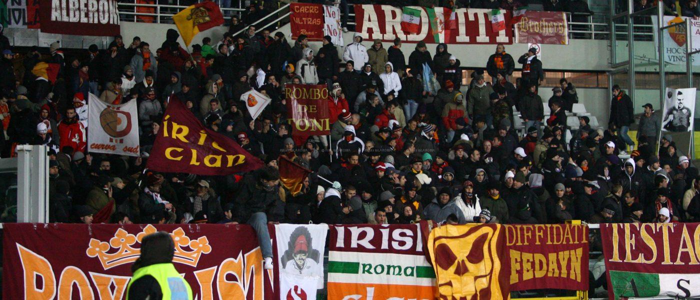 TIFO Juventus Roma 23.1.2010 2 red