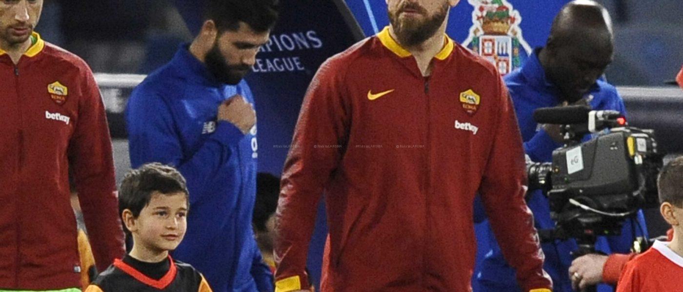 DE ROSSI sguardo alla SUD RM PORTO 2 a 1