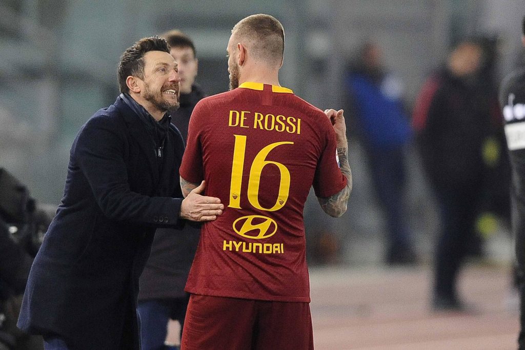 DI FRANCESCO DE ROSSI 2 ROMA BOLOGNA 2 a 1