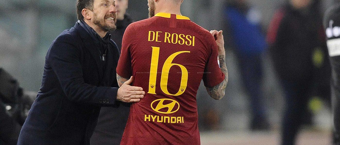 DI FRANCESCO DE ROSSI 2 ROMA BOLOGNA 2 a 1