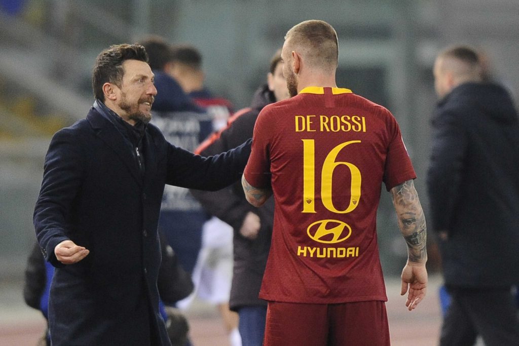 DI FRANCESCO DE ROSSI 8 ROMA BOLOGNA 2 a 1