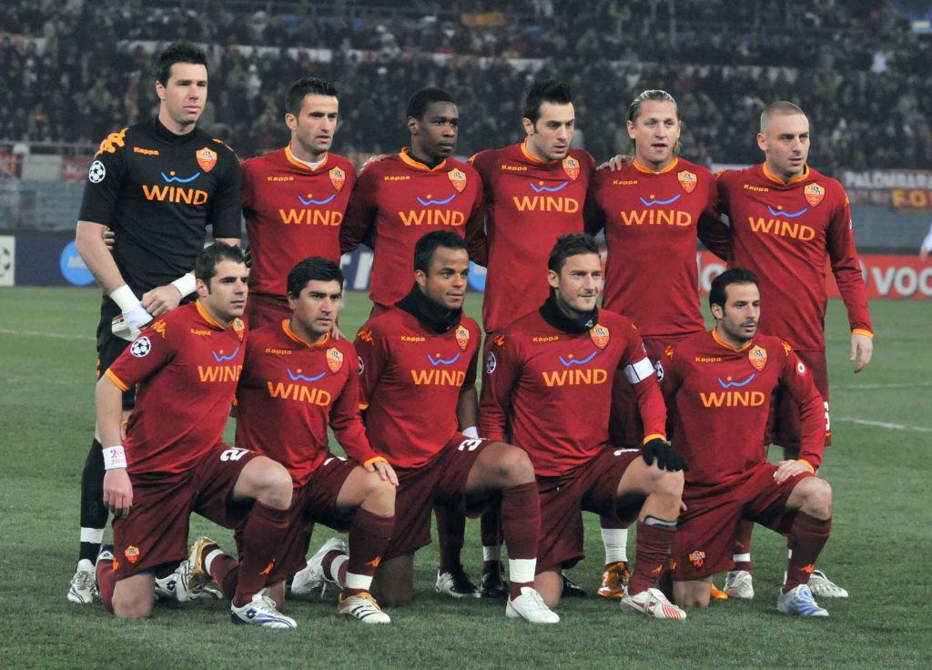 FORMAZIONE Roma Real Madrid 20.2.2008 1 red