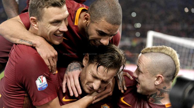 Totti RIGORE 4 ROMA CESENA Tim Cup