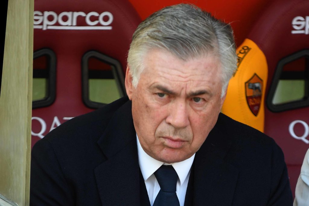 ANCELOTTI 3 ROMA Napoli 1 a 4