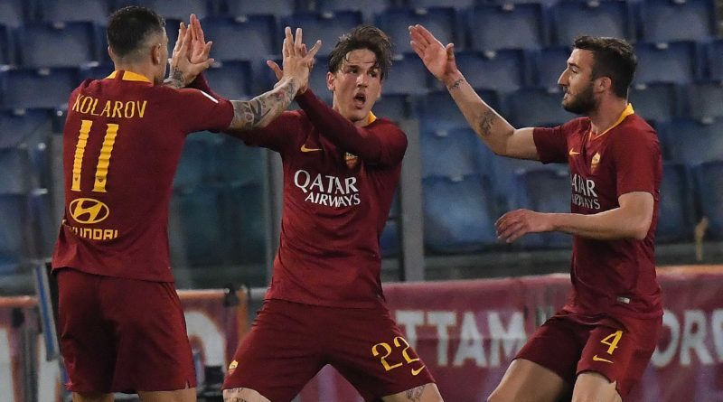 Kolarov Zaniolo Cristante RM FI. 2 a 2