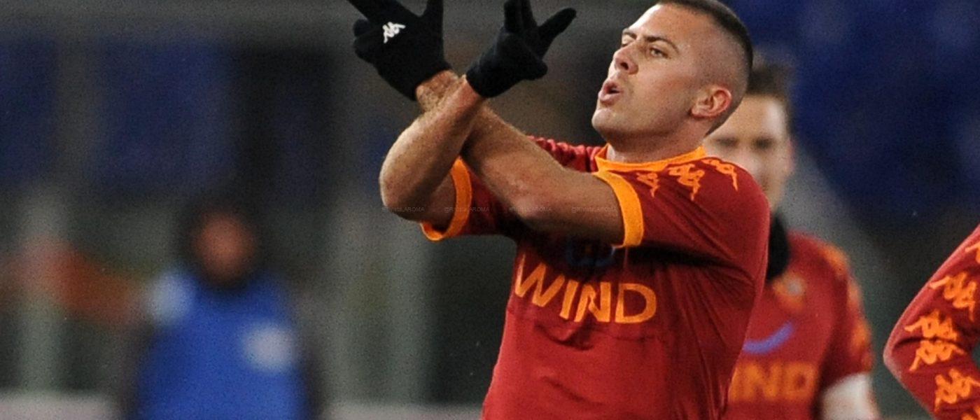 MENEZ DOPO GOL Roma Cagliari 22.1.2011 1 red