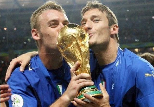 totti de rossi mondiali cop la roma