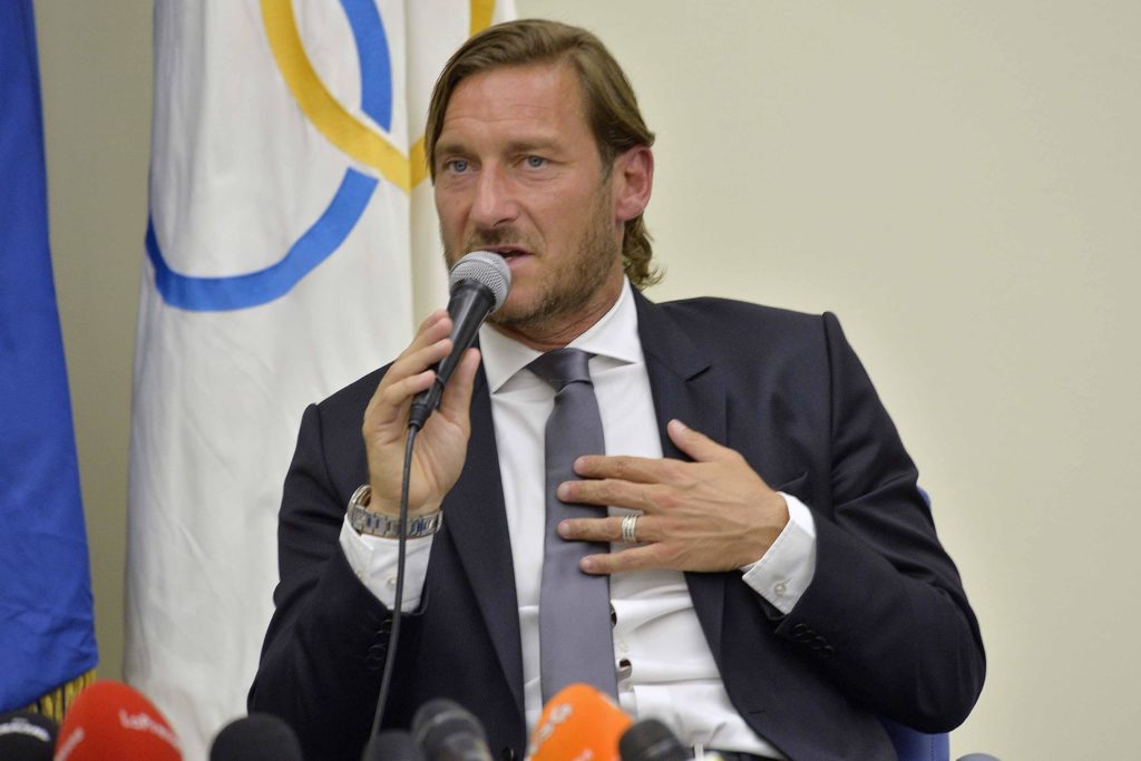 TOTTI AL CONI PER ADDIO 25