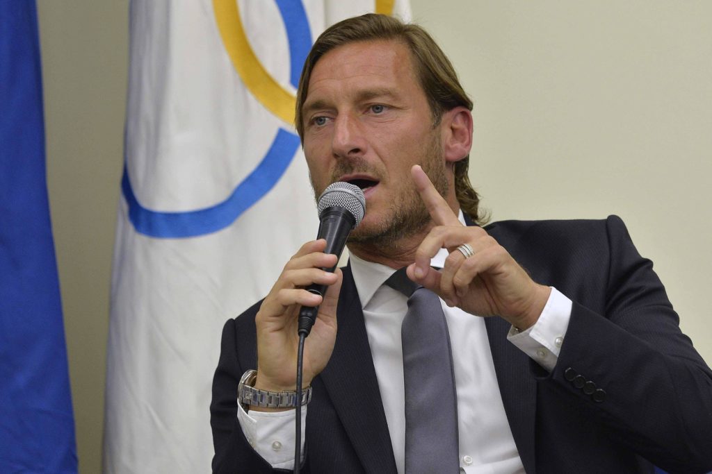 TOTTI AL CONI PER ADDIO 3