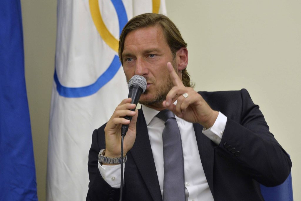 TOTTI AL CONI PER ADDIO 4