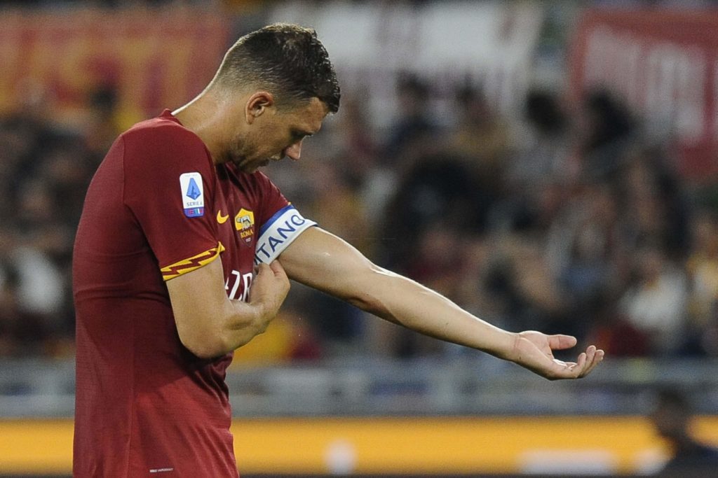 DZEKO CAPITANO ROMA GENOA 3 a 3