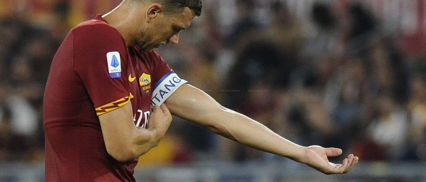 DZEKO CAPITANO ROMA GENOA 3 a 3