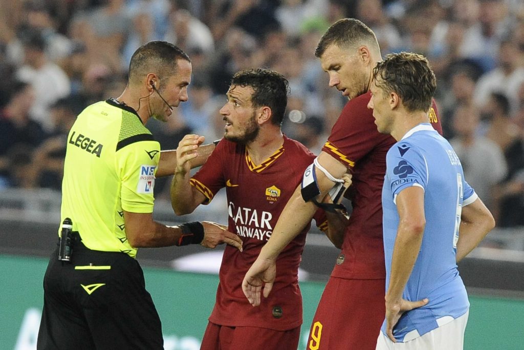 GUIDA FLORENZI DZEKO LAZIO ROMA 1 a 1