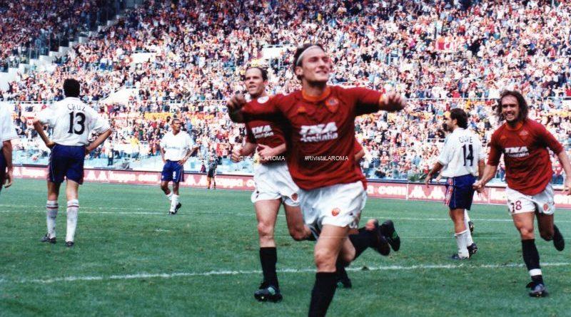 2000 10 01 ROMA BOLOGNA Totti Esultanza 1