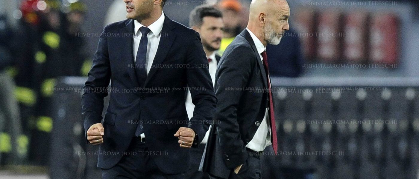 2019 10 28 roma MILAN 2 1 fonseca pioli