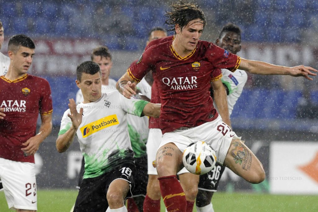 ZANIOLO 2 ROMA BORUSSIA 1 A 1