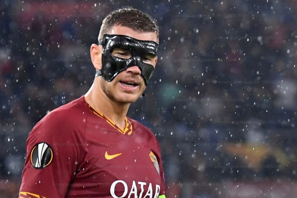 dzeko e la maschera