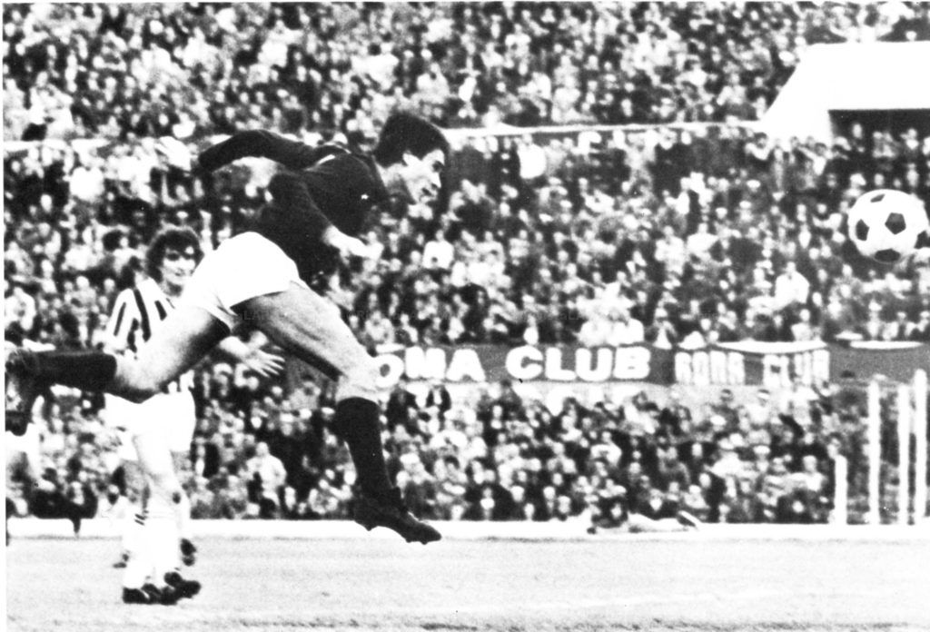 NEGRISOLO Gol alla Juventus 1973 1974 1 red