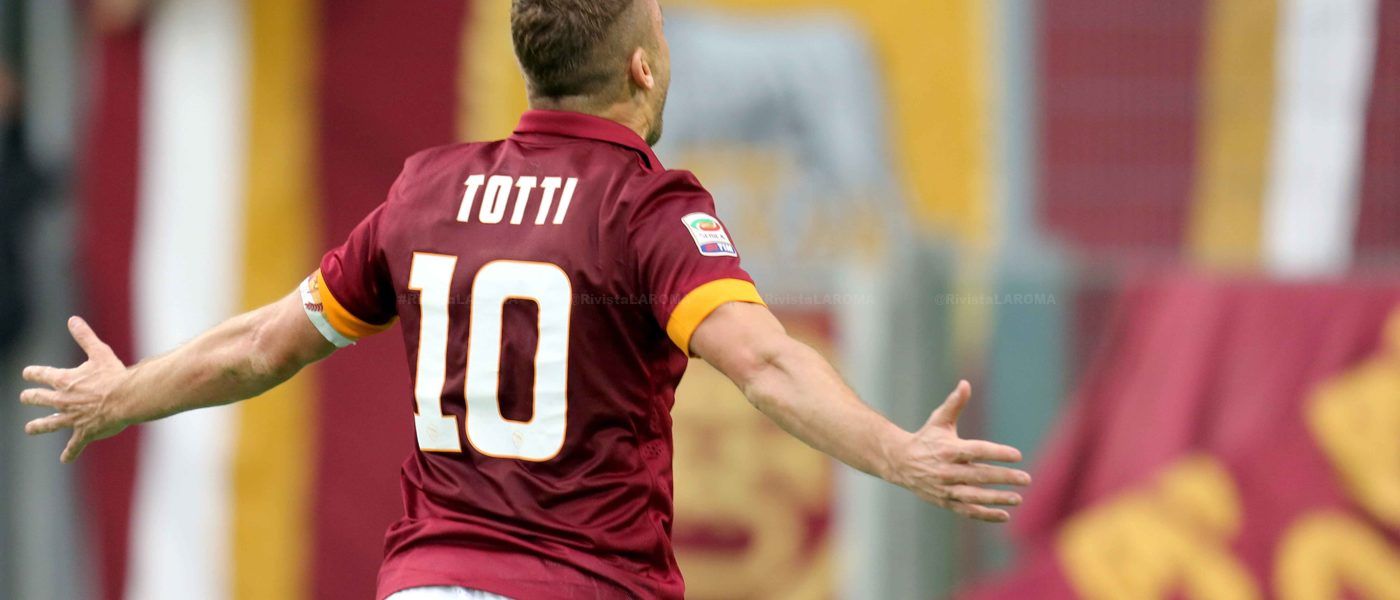 TOTTI dopo gol Rm Lz 3