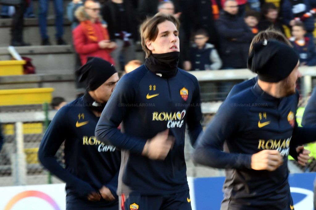 ZANIOLO 1 ALLENAMENTO TRE FONTANE