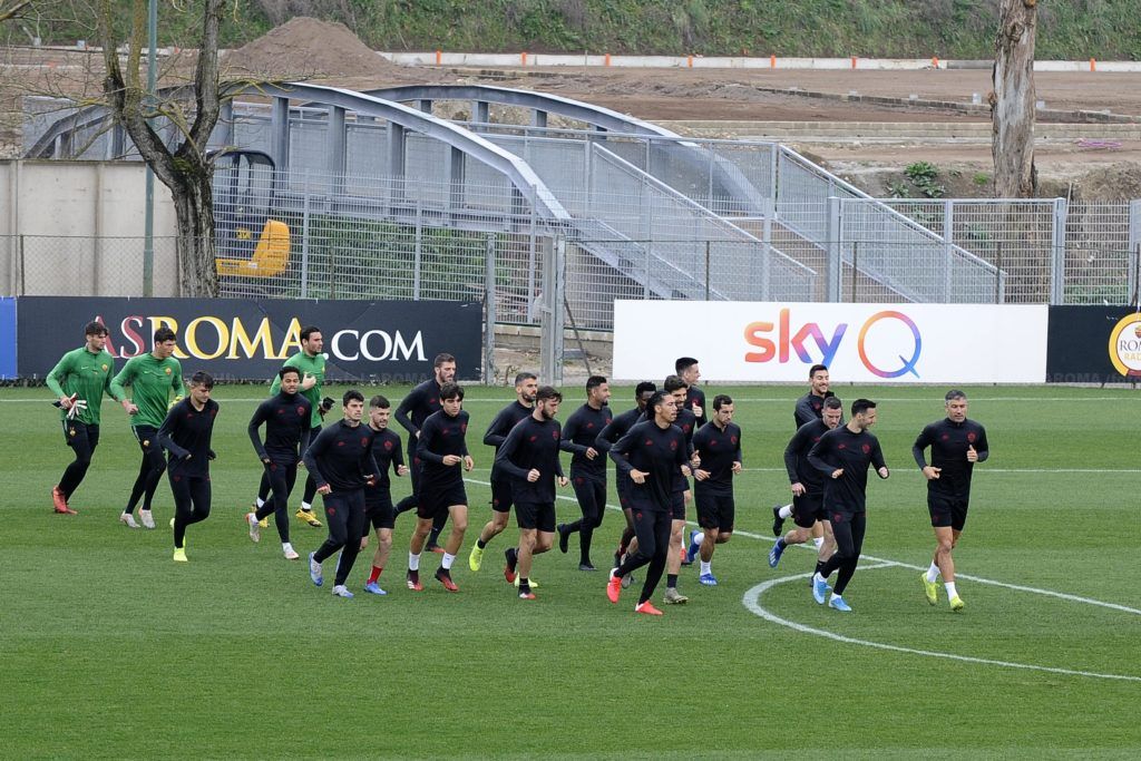 2020 01 19 Allenamento Trigoria pre GENT europa league 10 gruppo