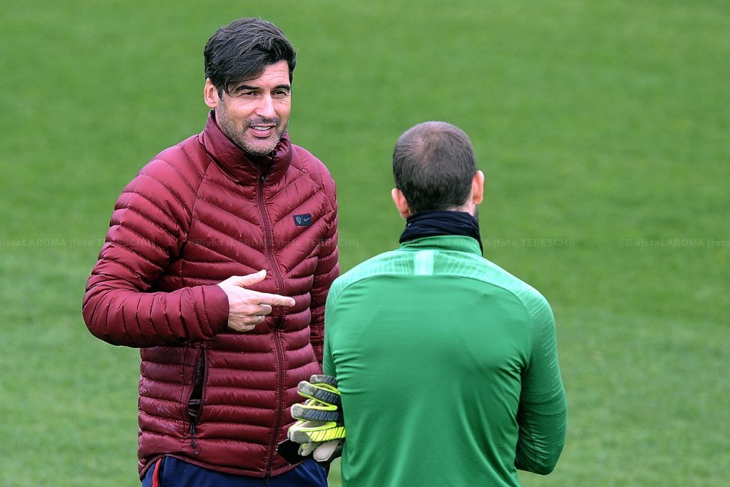 2020 01 19 Allenamento Trigoria pre GENT europa league 14 fonseca