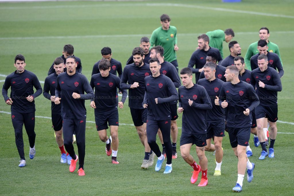 2020 01 19 Allenamento Trigoria pre GENT europa league 16 gruppo