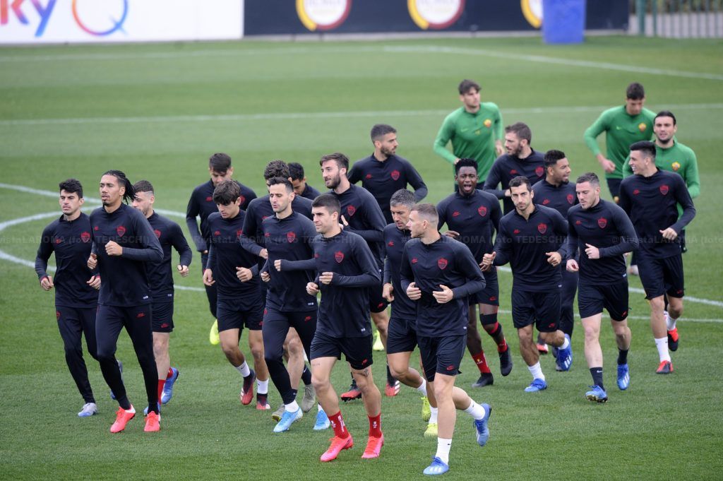 2020 01 19 Allenamento Trigoria pre GENT europa league 17 gruppo