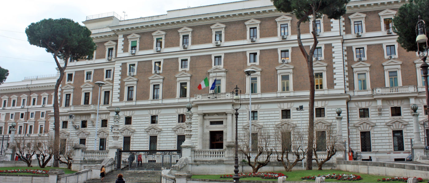 Rom der Palazzo del Viminale