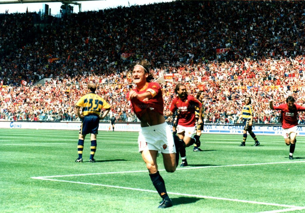 2001 06 17 roma PARMA totti 2