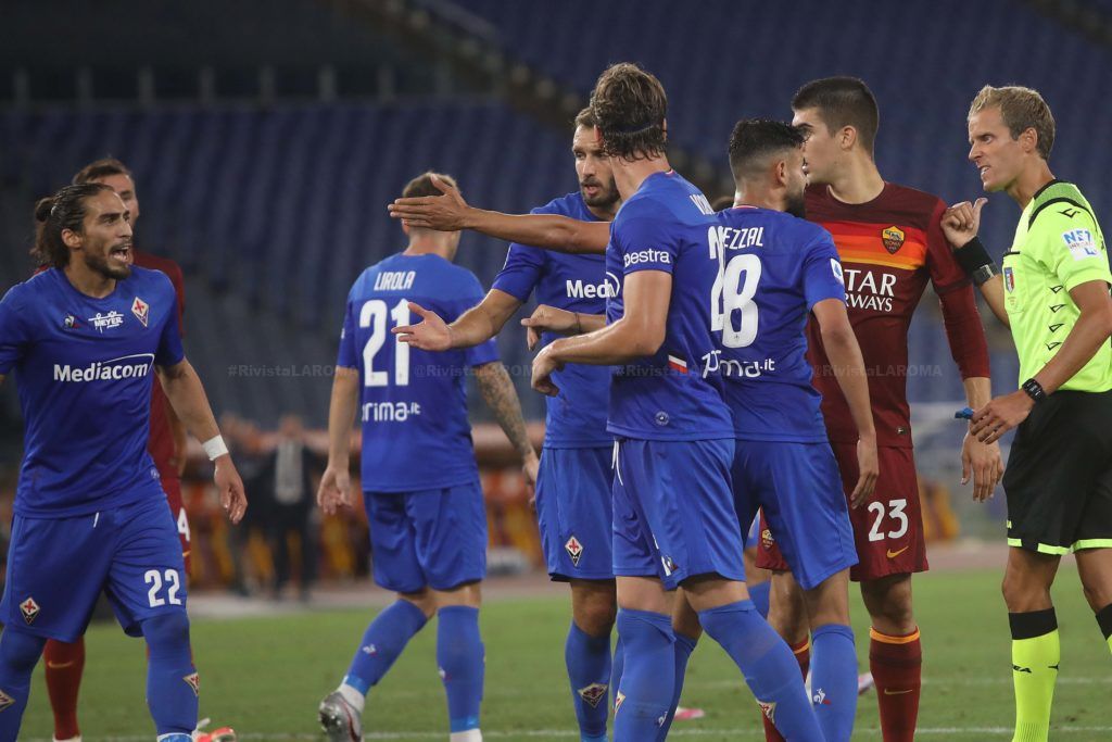 FIORENTINA CONTESTA ROMA. FIOR 2