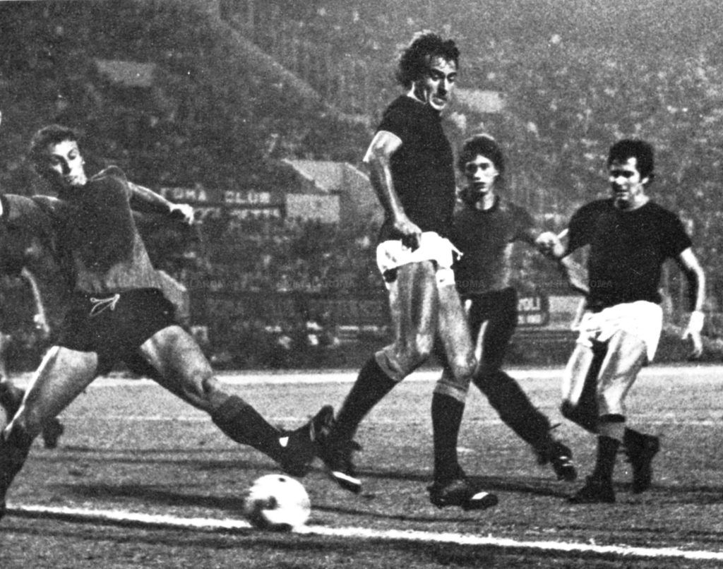 MORINI GOL Roma Atalanta 15.9.1974 1 red