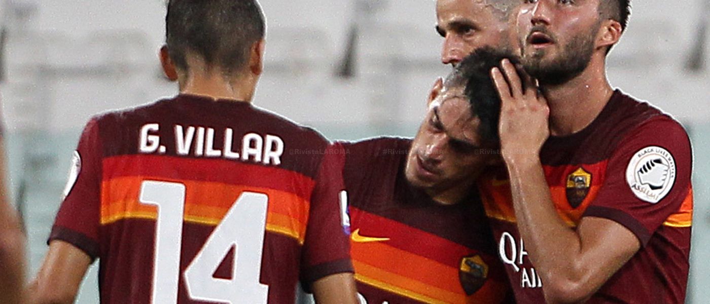 PEROTTI CRISTANTE DOPO GOL JUVE ROMA